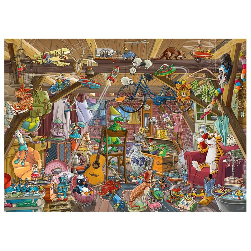 1000pc Tanck In The Attic Puzzle