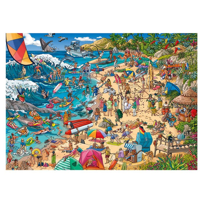 1000pc Tanck Seashore Puzzle