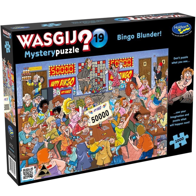 1000pc Wasgij? Mystery Puzzle #19: Bingo Blunder!