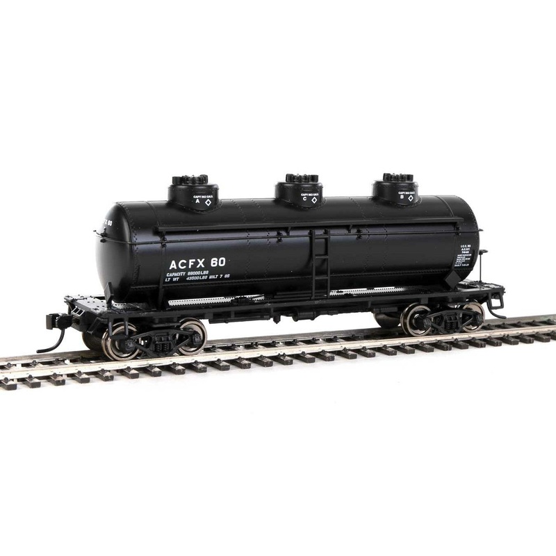 HO 36′ 3-Dome Tank Car ACFX #60