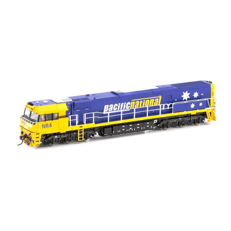 HO NR4 Pacific National (4 Stars) – Blue/Yellow – DCC Sound Equipped