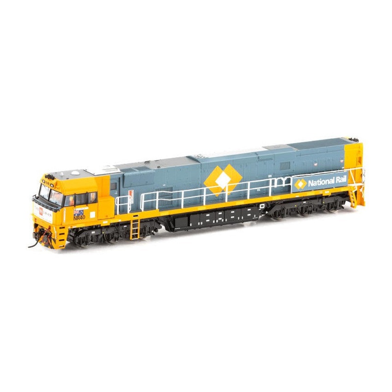 HO NR40 National Rail with ‘The Ghan’ Logo – Orange/Grey – DCC Sound Equipped