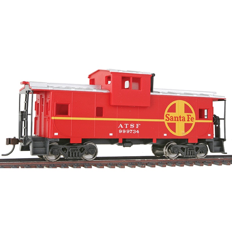 HO T/Line Wide-Vision Caboose – Atchison, Topeka & Santa Fe