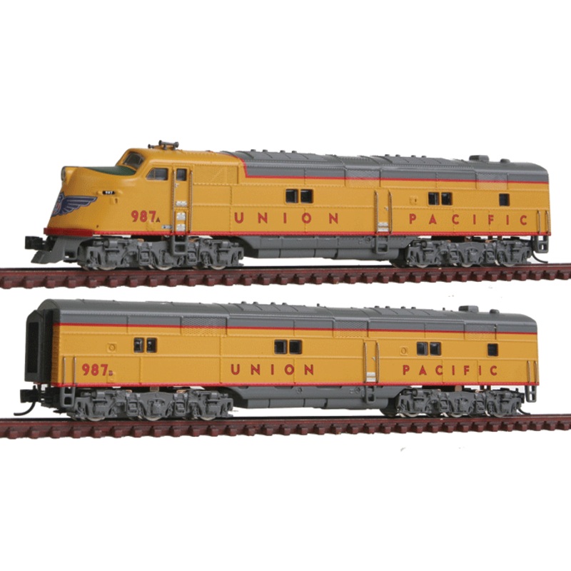 N EMD E6A/Unpowered B Set with Sound & DCC – Paragon2(TM) — Union Pacific #987, 987B