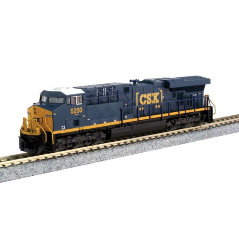 N Kato GE ES44AC GEVO – Standard DC — CSX #5329