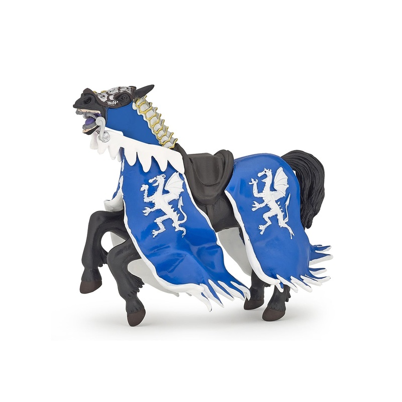 Blue Dragon King’s Horse Figurine