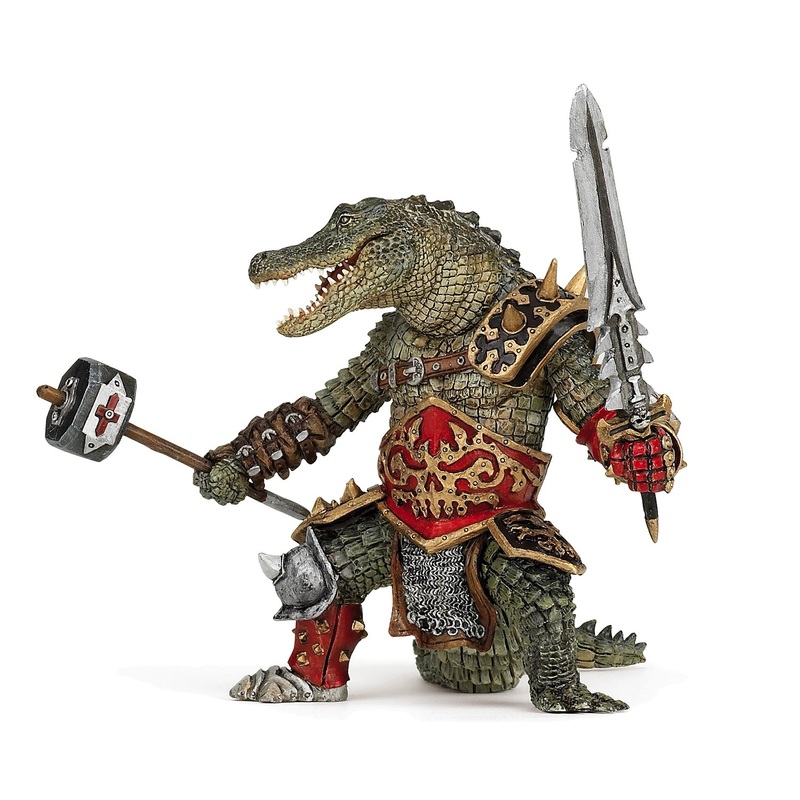 Crocodile Mutant Figurine