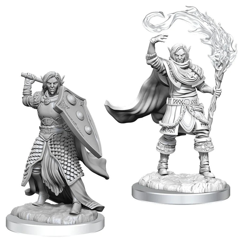 D&D Nolzur’s Marvelous Unpainted Miniatures: Elf Cleric Male