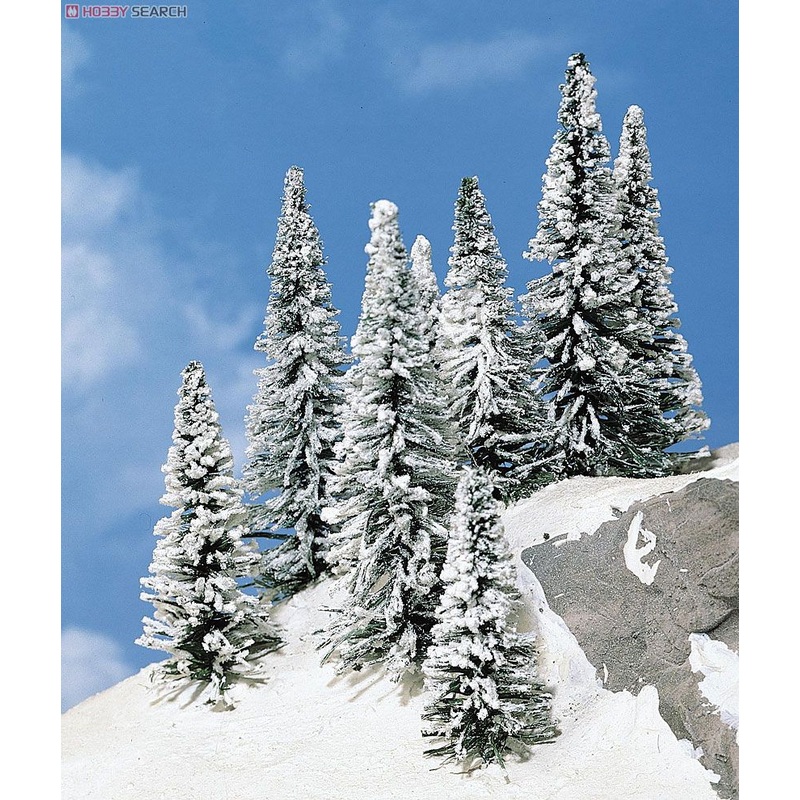 HO 8 Snow Pines 5-7cm