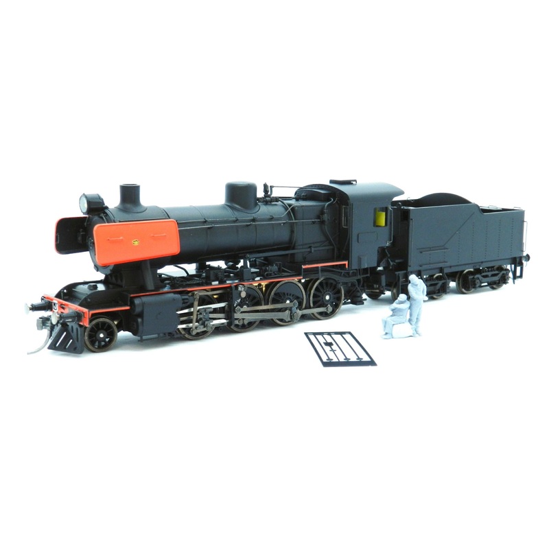 HO J500 VR J Class 2-8-0 Coal Tender Footplate Edge Red
