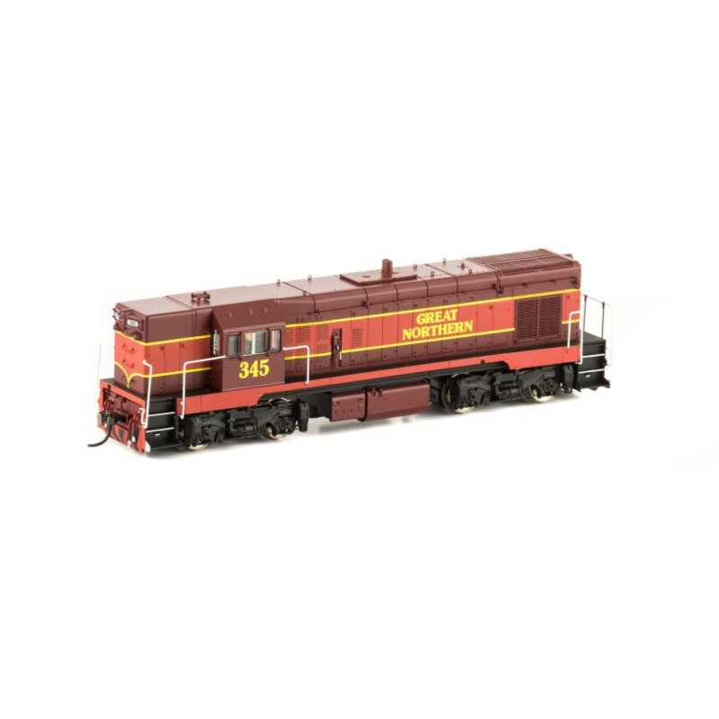 HO T345 Great Northern Red & Black (with CAV)