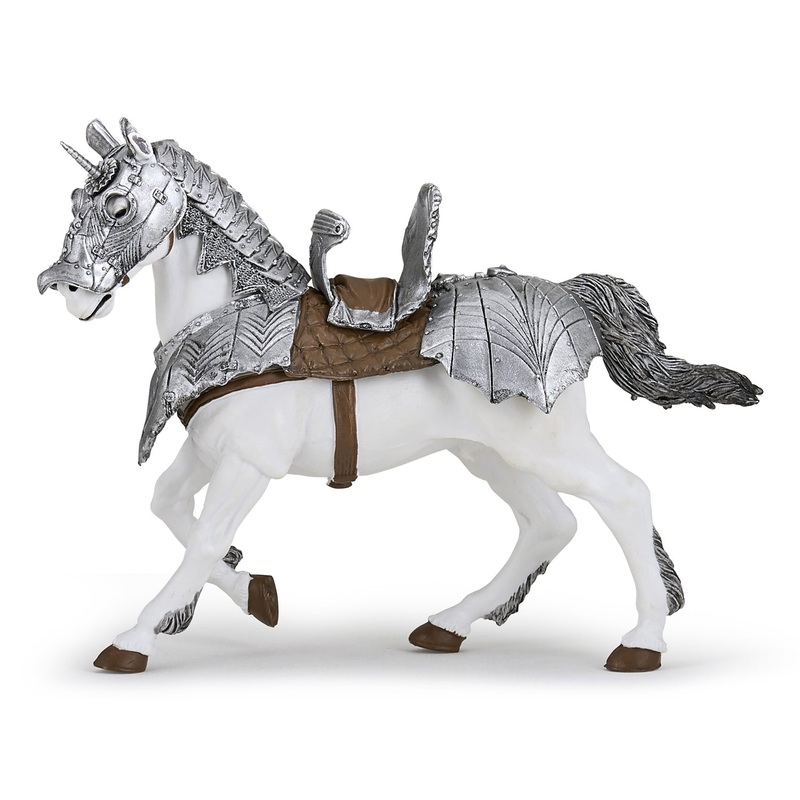 Horse in Armour Figurine