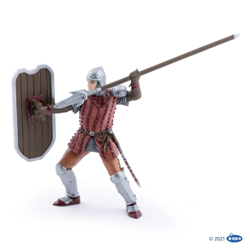 Knight with Javelin Figurine