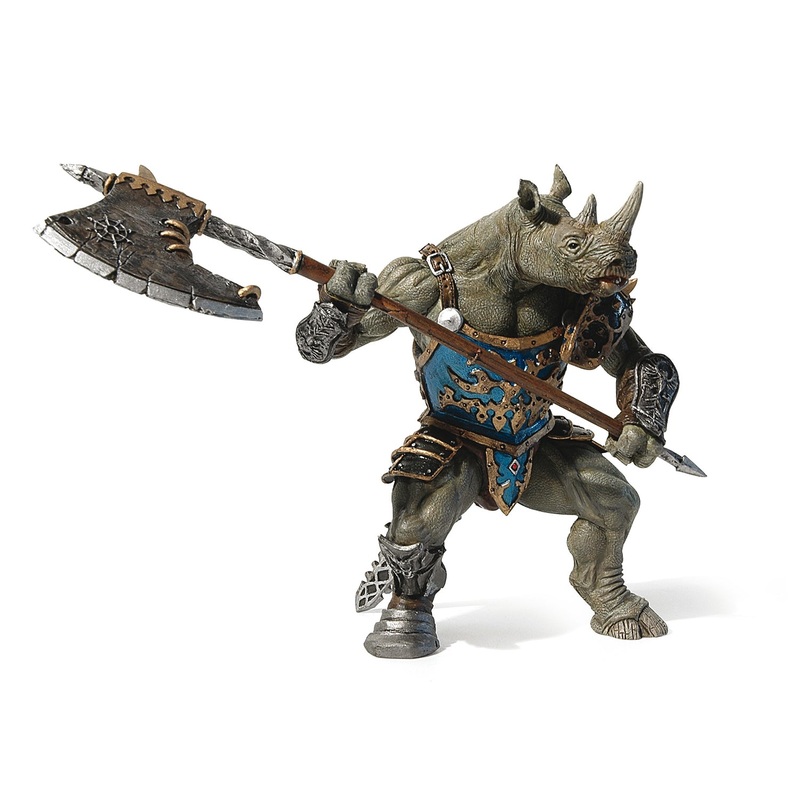 Mutant Rhino Figurine