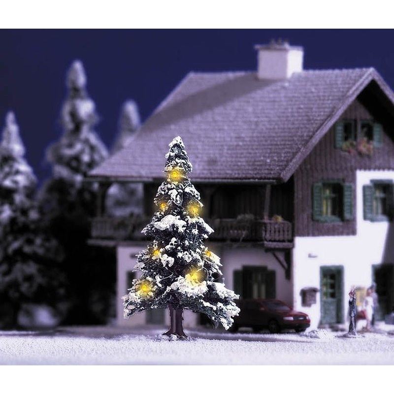 N Christmas Tree with Working Lights