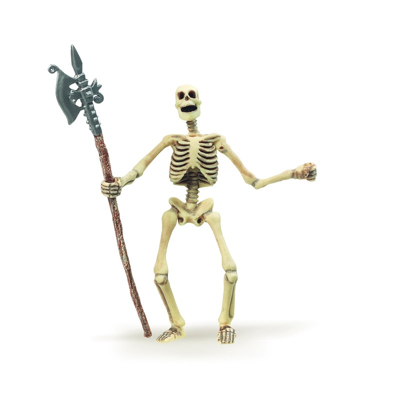 Phosphorescent Skeleton Figurine