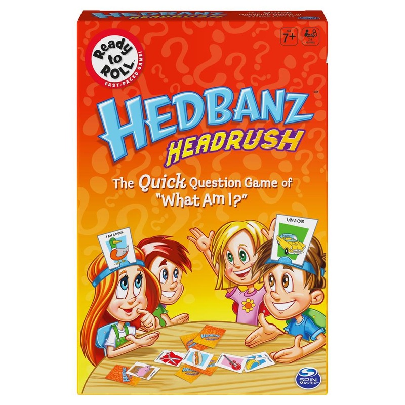 Ready to Roll: Hedbanz Headrush Travel Game