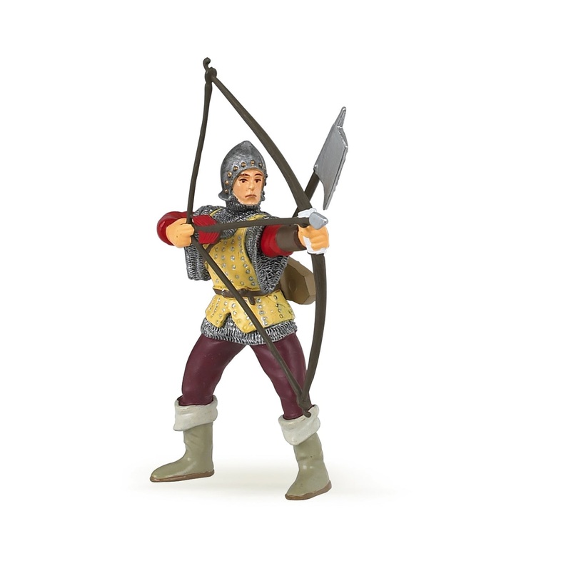 Red Bowman Figurine