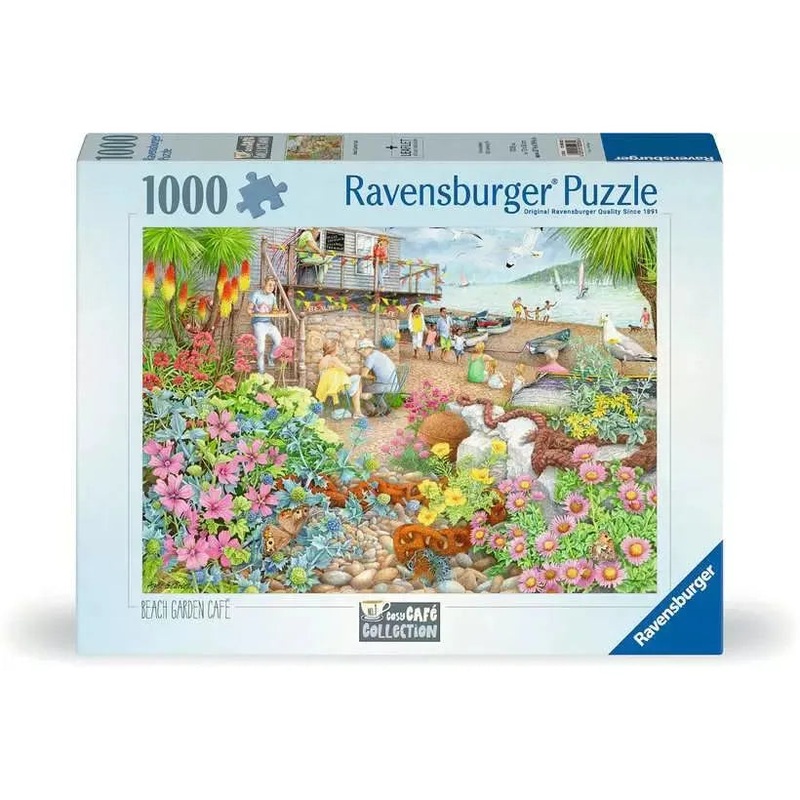 1000pc Beach Garden Caf Puzzle