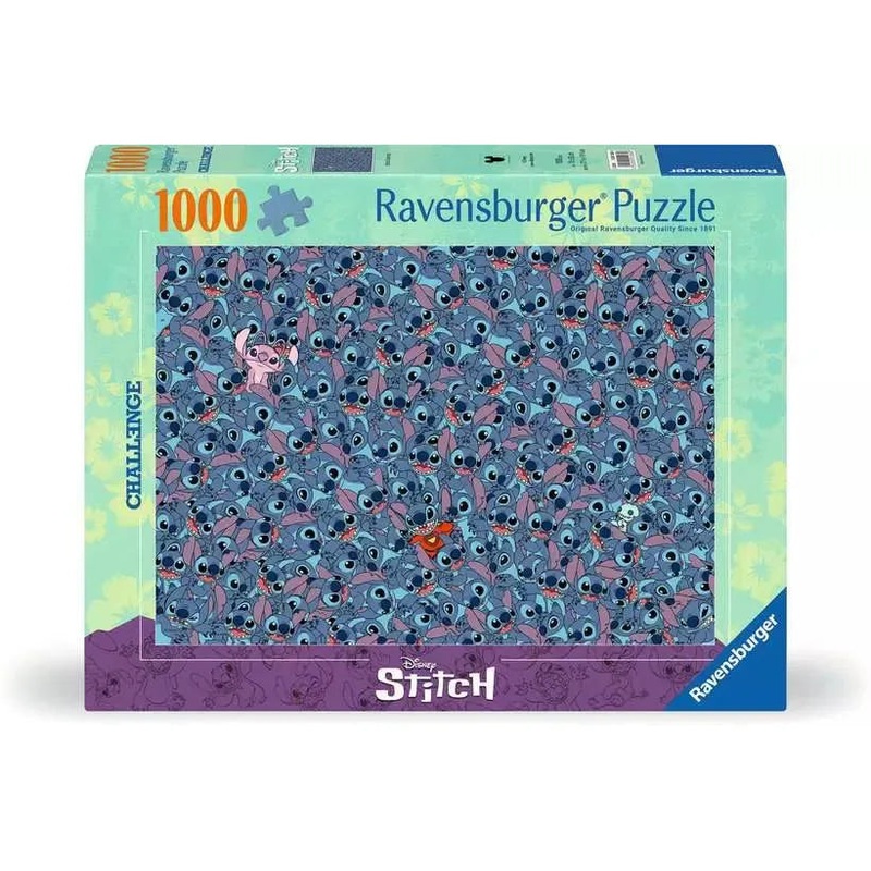 1000pc Disney Stitch Challenge Puzzle