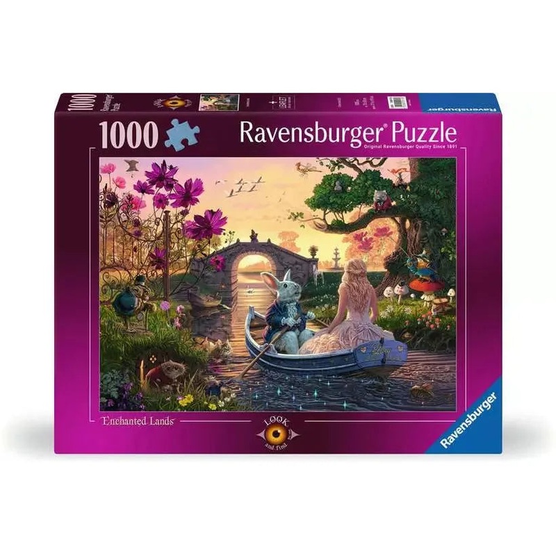 1000pc Enchant Lands Look & Find Puzzle