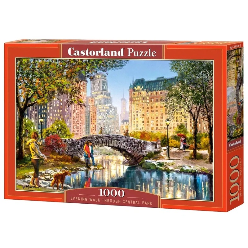 1000pc Evening Walk Through Central Park Puzzle