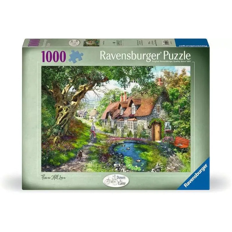 1000pc Flower Hill Lane Puzzle