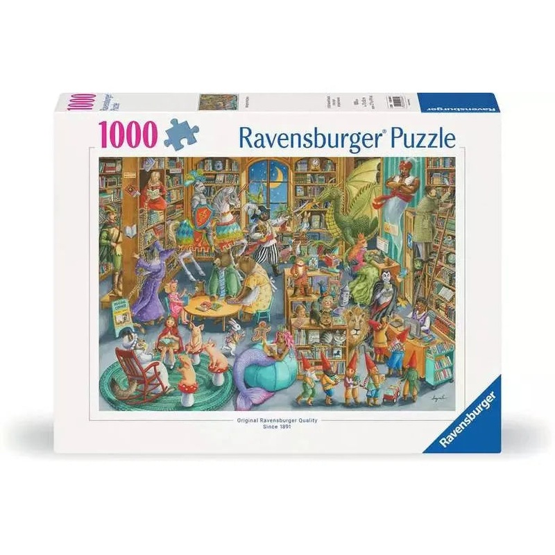 1000pc Midnight at the Library Puzzle