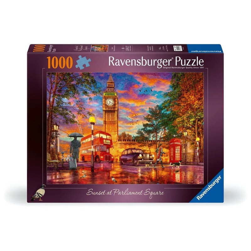 1000pc Sunset at Parliament Square Puzzle
