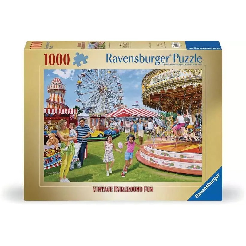 1000pc Vintage Fairground Fun Puzzle