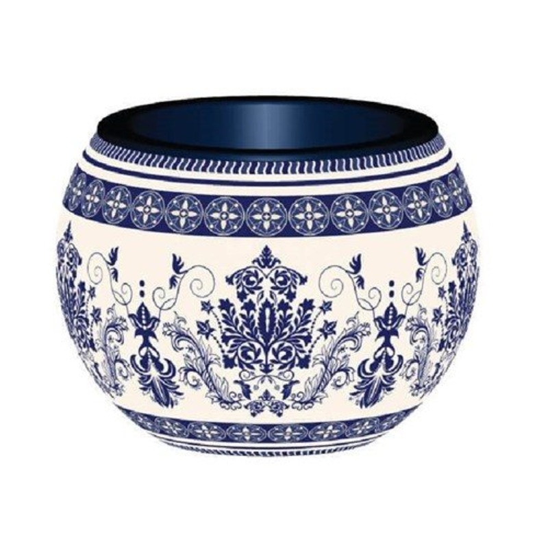3D Flowerpot Classic Ornamental Style