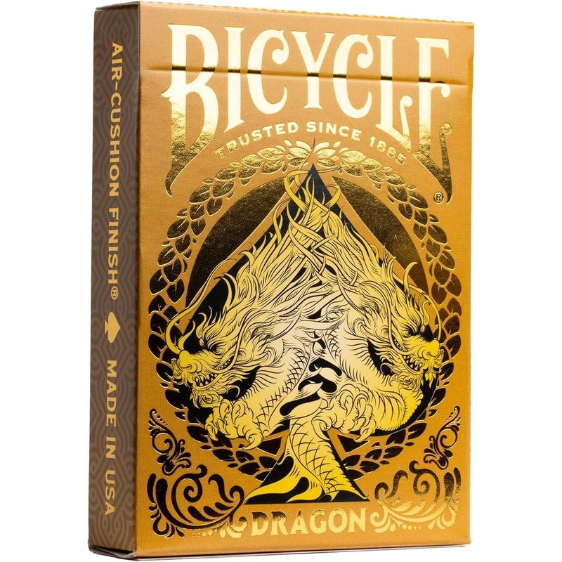 Bicycle Dragon Gold
