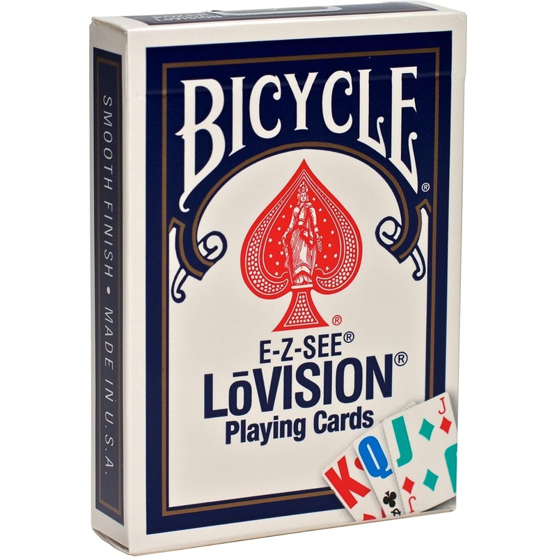 Bicycle E-Z-See Lo-Vision Jumbo Index Playing Cards