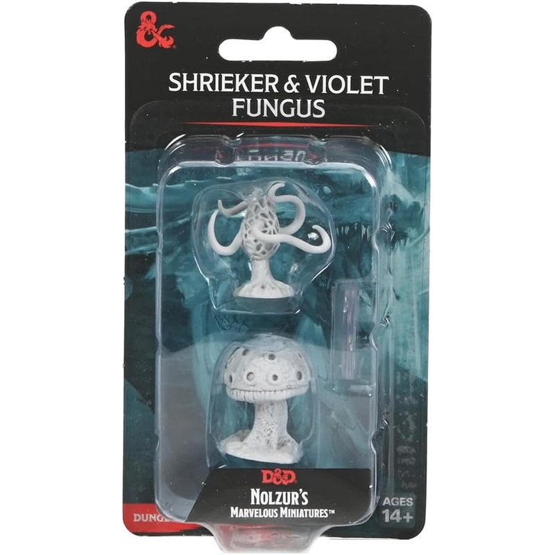 D&D Nolzur’s Marvelous Unpainted Miniatures: Shrieker & Violet Fungus