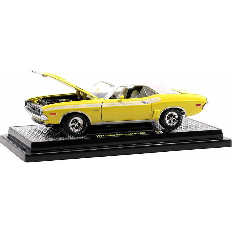 1/24 Yellow 1971 Dodge Challenger R/T 383