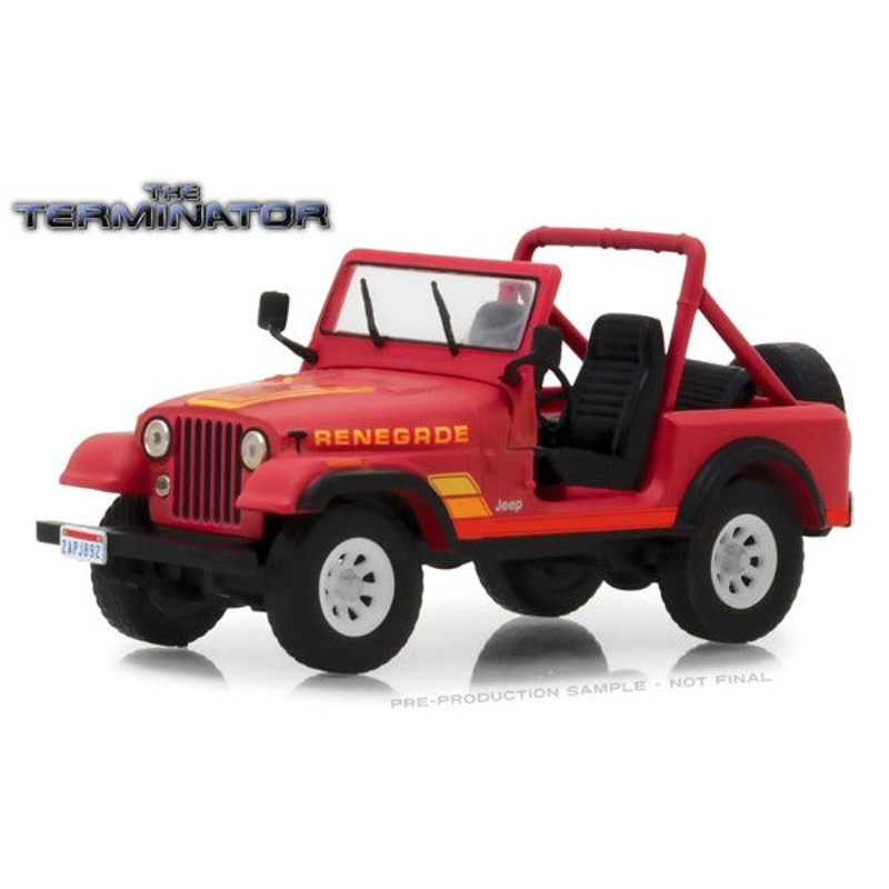 1/43 The Terminator (1984) Sarah Connor’s 1983 Jeep CJ-7 Renegade