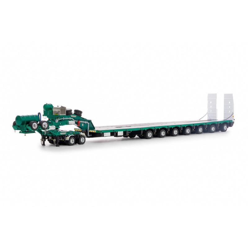 1/50 7×8 Steerable Trailer Metallic Green
