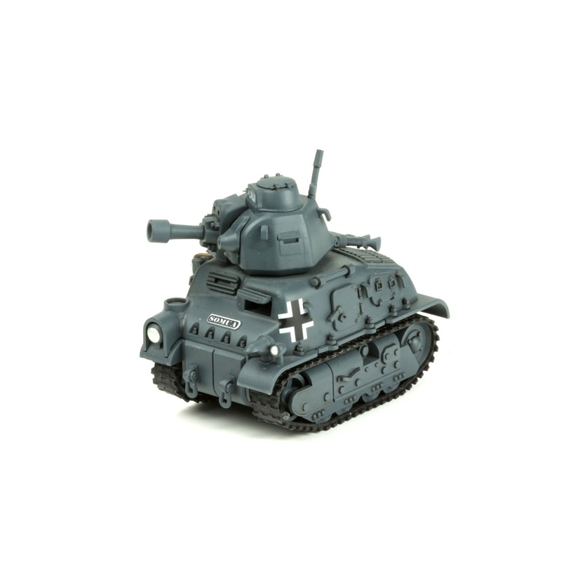 French Medium Tank Somua S-35 (Cartoon Model)