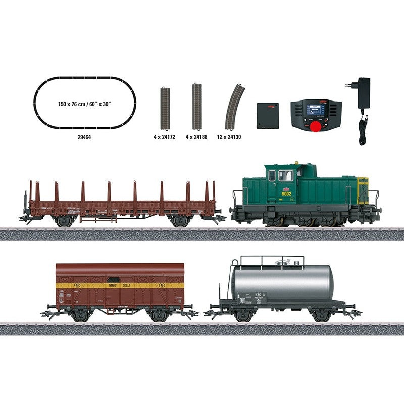 HO Belgian Freight Train with a Class 8000 Digital Starter Set