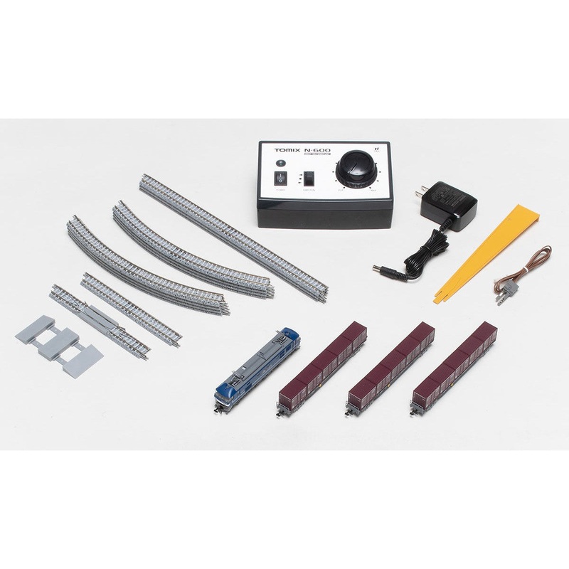 N Starter Set SD EF 210 Container Train