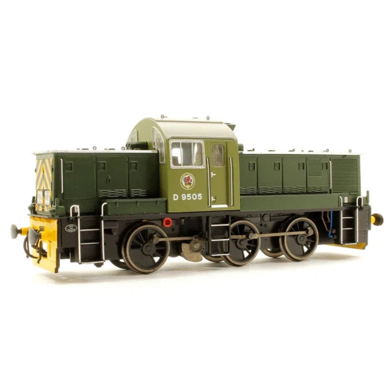 OO Class 14 BR Green with Wasp Ends D9505