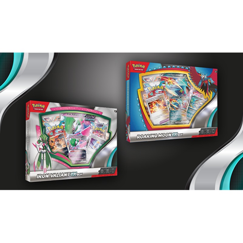 TCG Roaring Moon/Iron Valiant ex Box