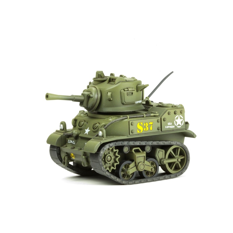 U.S. Light Tank M5 Stuart (Cartoon Model)