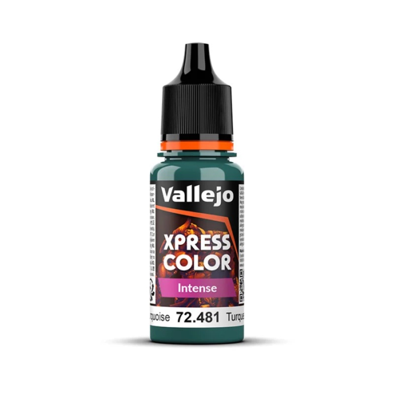 Vallejo Xpress Color Intense Heretic Turquoise 18 ml Acrylic Paint