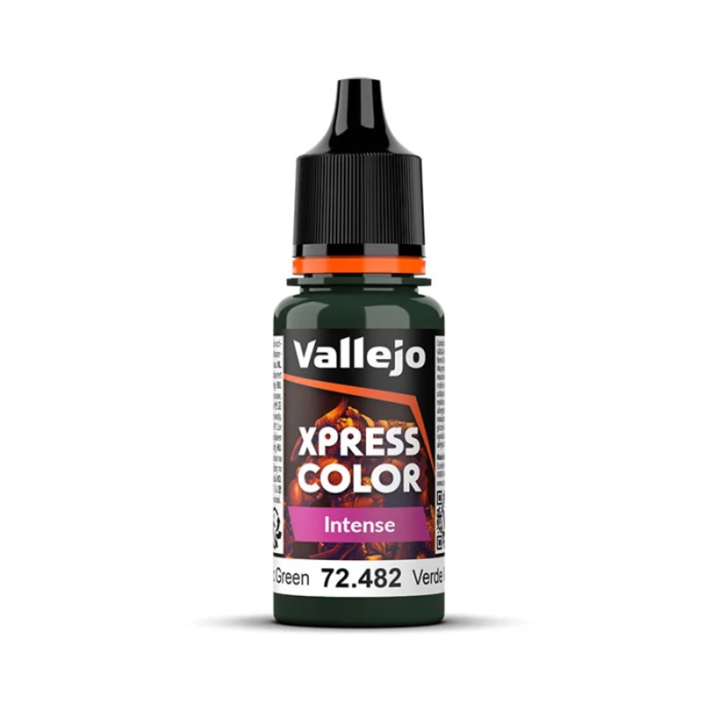 Vallejo Xpress Color Intense Monastic Green 18 ml Acrylic Paint