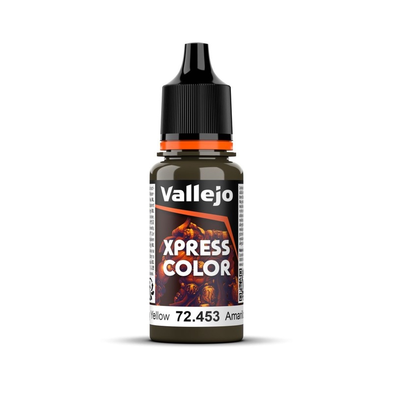 Vallejo Xpress Color Military Yellow 18 ml Acrylic Paint