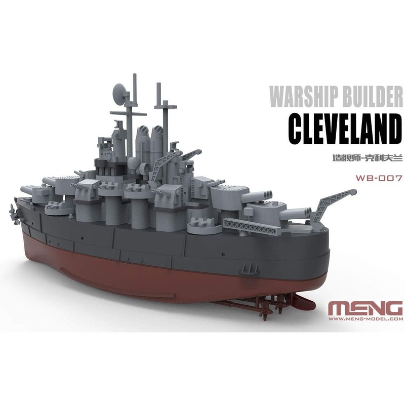 Warship Builder Cleveland (Cartoon Model)