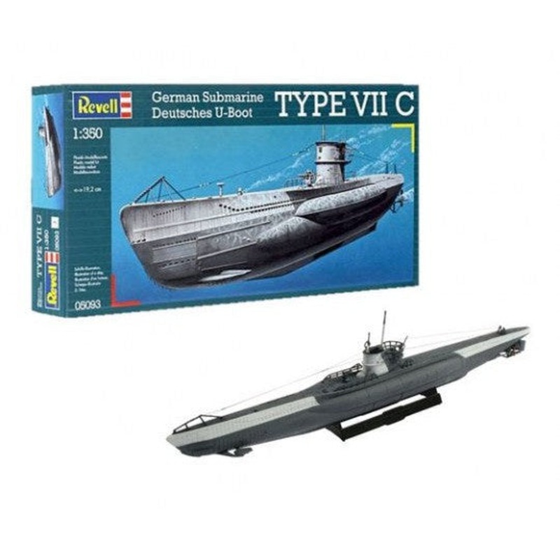 1/350 German Submarine / Deutsches U-Boot Type VII C