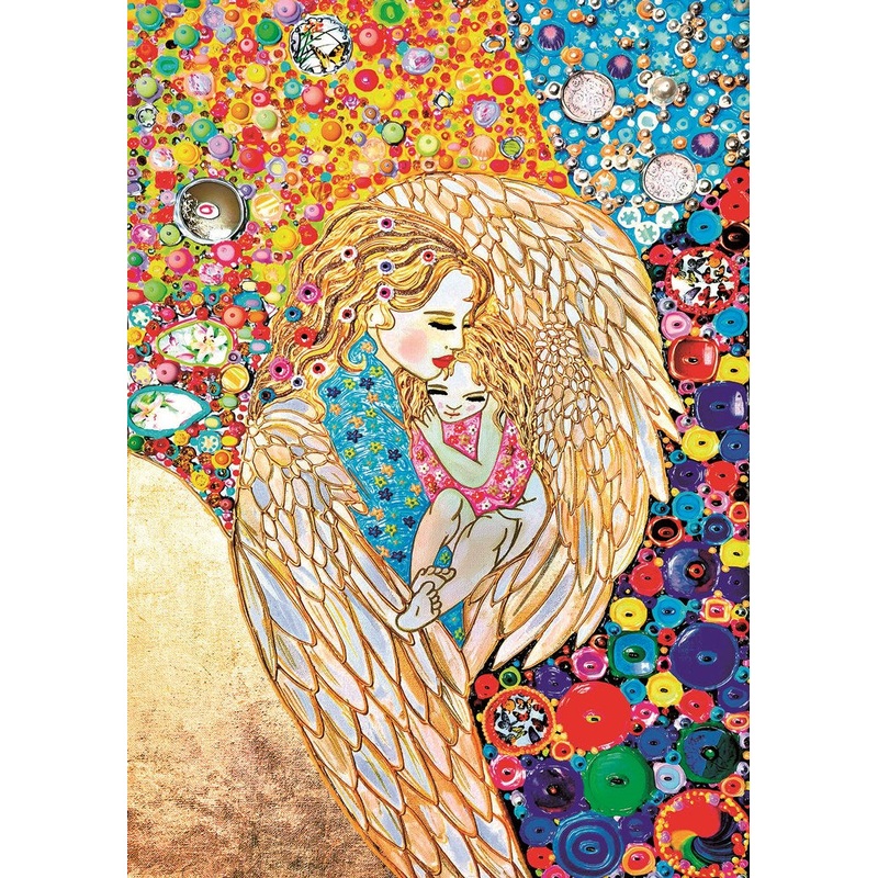 1000pc Angel and Child Irina Bast Special Edition Jigsaw Puzzle