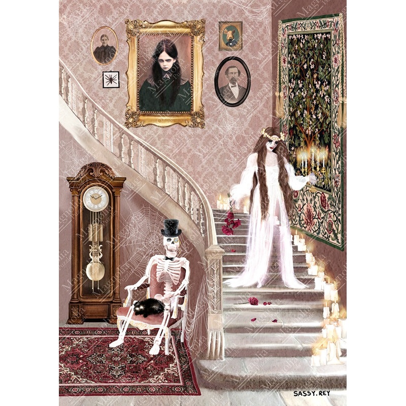 1000pc Ghost Bride Sarah Reyes Special Edition Jigsaw Puzzle